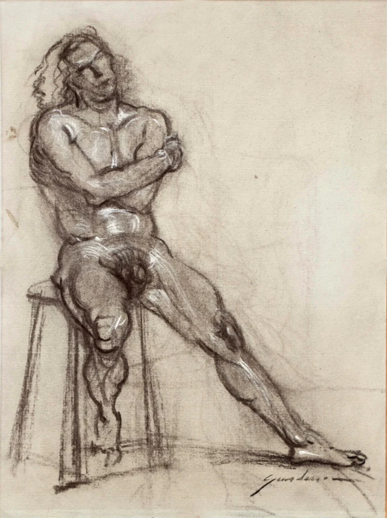 nude life drawing